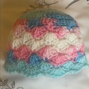 Handmade baby beanie & Booties